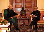 Visit of President Karzai to Delhi