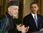 Obama, Karzai Discuss Stalled Afghanistan Security Agreement
