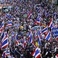 Tension Mounts in Thailand  after Blast Wounds 36 Protesters