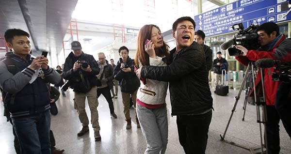 Family Anger Erupts As Malaysia  Jet Search Appears Deadlocked