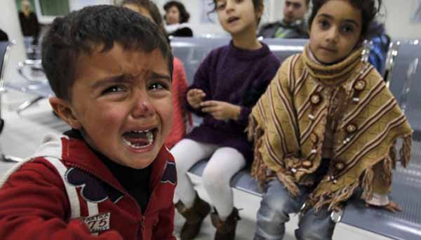Syria Conflict Affects  5.5 Million Children: UN