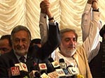 Abdullah Wins Key Ally in Presidential Race