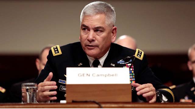 Gen. Campbell: Afghan Forces Not Ready to Take on Fight Themselves