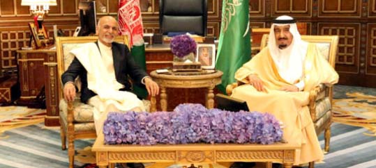 Ghani, Saudi King Agree on Enhanced Economic Links
