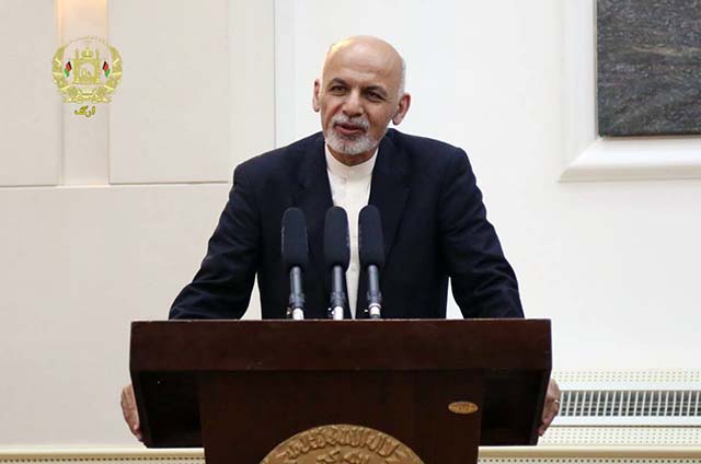 President Ghani Addresses  Nation, Blasts Pakistan