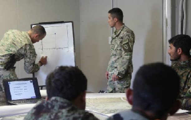 Georgian Peacekeepers Conduct Training in Afghanistan