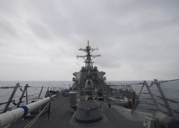 Beijing Protests US Warship  Operation in South China Sea