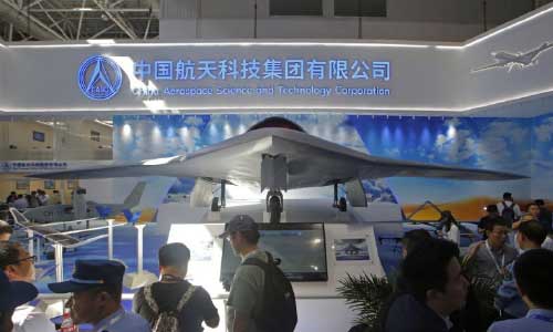 China Unveils Stealth Combat Drone  in Development