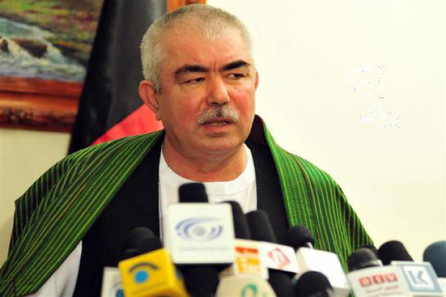 Dostum Stresses Political  Settlement of Ongoing Conflict