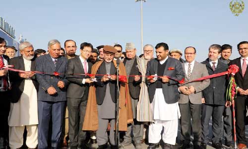 Ghani Formally Inaugurates  Afghanistan-China Air Corridor