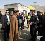 Ghani Visits  Kabul’s Eastern Gate