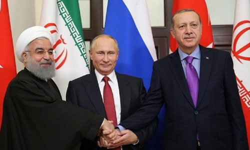 Turkey, Iran, Russia Presidents to Hold  Summit over Syrian Crisis on Sept. 7