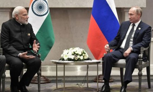 Russia’s Putin to Discuss  Military Cooperation on India Visit: Kremlin