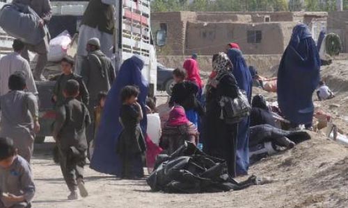 Up to 290,000 People Displaced  in Afghanistan this Year: Report