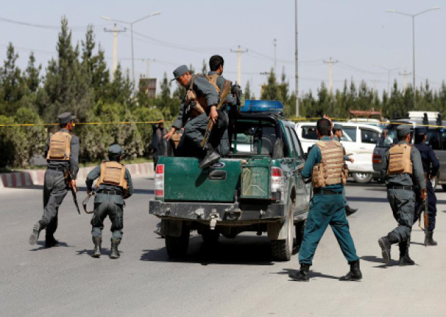Militants Attack Afghan  Ministry with Bomb,  Grenades and Gunfire