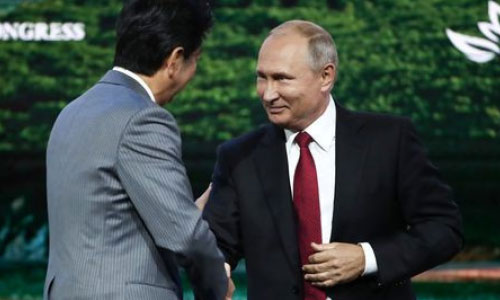 Russia’s Putin Tells Japan’s Abe:  ‘Let’s Sign Peace Deal This Year’