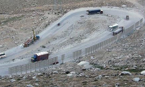 Road Works Underway on Salang Pass