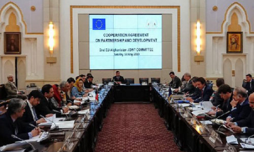 Afghanistan, EU Delegations Hold Second Joint Committee Talks