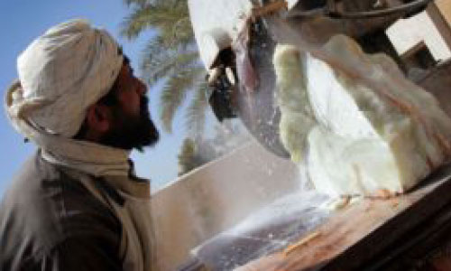 MOMP Begins Extraction,  Process of 9 Marble Mines in Herat