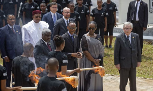 Rwanda Somberly Marks the Start of  Genocide 25 Years Ago