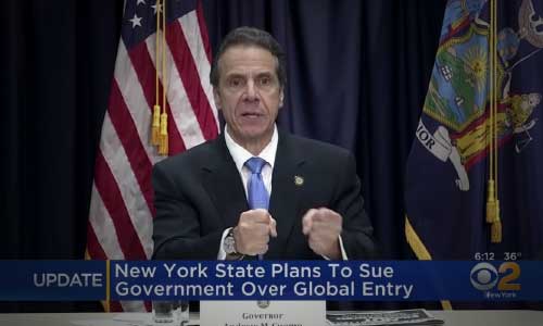New York State to Sue Federal Gov’t Over Being Banned from “Trusted Traveler Programs”