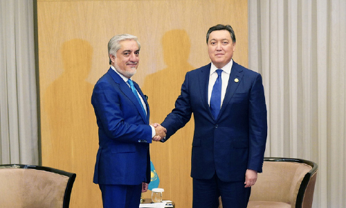 PMs of Kazakhstan, Afghanistan  Vow to Boost Relations