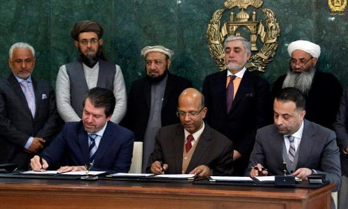 Afghanistan and India Sign MoUs for 26 Projects Worth $10 Million