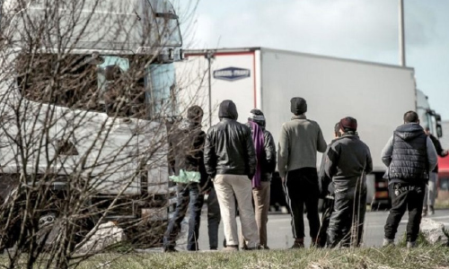 8 Afghan Migrants Rescued from  UK-Bound Refrigerated Lorry