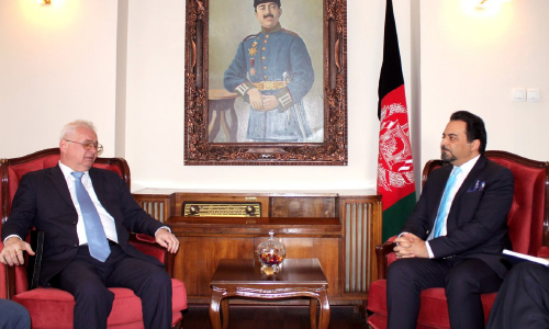 Zaman, Russian Envoy  Talk Bilateral Issues