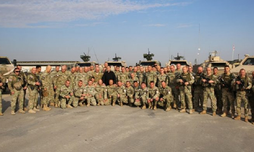 Defense Minister Garibashvili  Visits Afghanistan