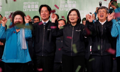 China Says Will Not Change Position on  Taiwan After Landslide Election