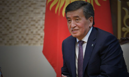 President Jeenbekov Sends Message over Day of Withdrawal of Soviet Forces from Afghanistan