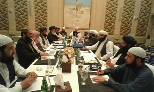 Doha Peace talks Postponed after Controversy  over Size of Afghan Delegation 