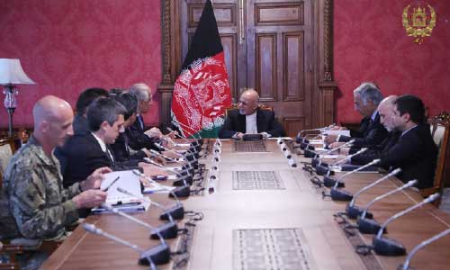 Ghani, Khalilzad Renew Call for Intra-Afghan Dialogue