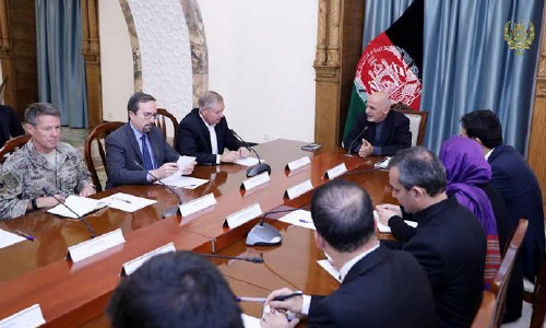 Ghani Calls for US-Afghan  Efforts to Battle Terror