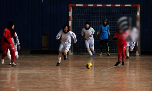 Afghanistan Crushed by Iran  in Girls’ Futsal Match