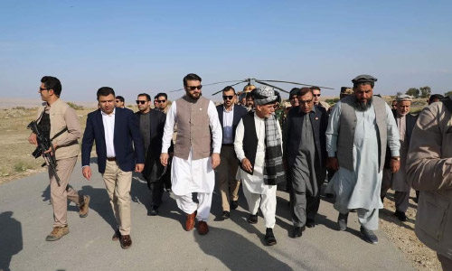 Ghani Meets Families of Nangarhar  Mosque Bombing Victims
