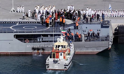 China, Russia and Iran Begin Joint Naval Drills