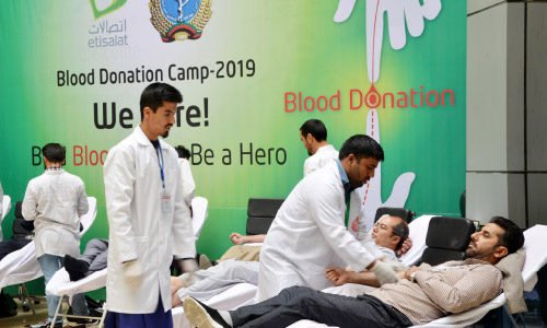 Etisalat Launches Blood  Donation Campaign