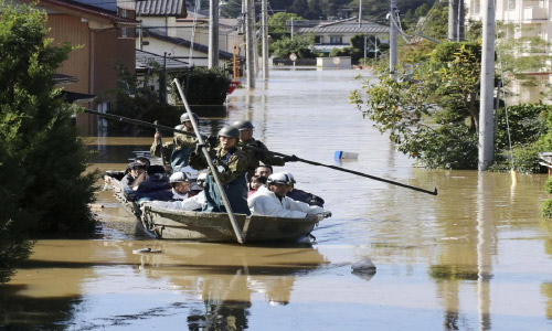 Japan Sends in Troops After Massive  Typhoon Hammers Tokyo, Kills 23