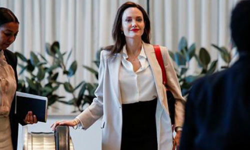 Angelina Jolie Pushes for Women to be Part of Afghan Peace Talks