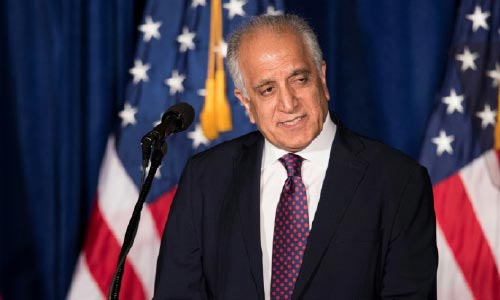 U.S Peace Envoy Visits  Kabul to Consult President on Talks With Taliban