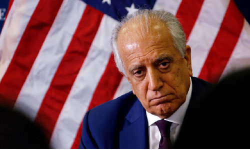 Khalilzad Pushes  for Ceasefire as Peace  Efforts Continue