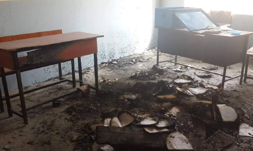 Taliban Set Ablaze a School in Takhar