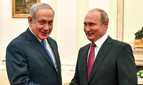 Netanyahu-Putin to Meet in Russia  on Wednesday