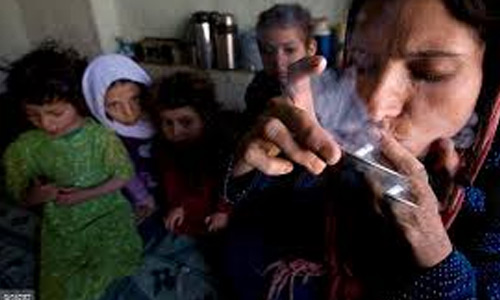 The cause and consequences of women  addiction in Afghanistan