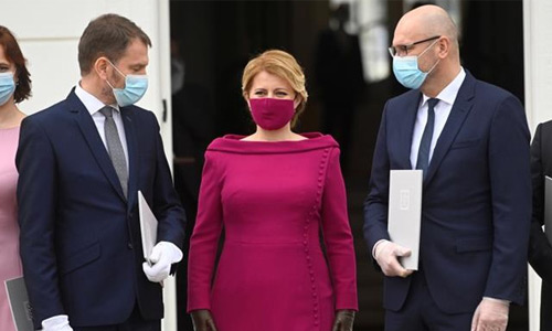 New Slovak Government Sworn in Amid Coronavirus Pandemic