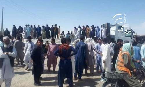 Nimroz Cement Importers Stage Protest, Block Road