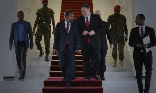 Pompeo, Ethiopia’s PM Discuss  Country’s Dramatic Reforms
