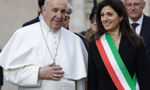 Pope Honors Rome’s Legacy of Integration  over Centuries